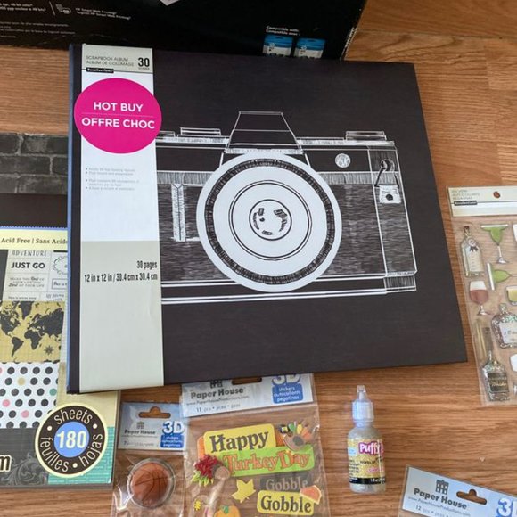 Photo album, paper pad & stickers - Picture 3 of 7